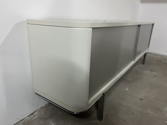 Image 1 of Hörst Brüning Rare Sideboard By Kill International White Aluminium 230 Wide