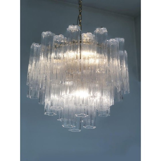 Image 1 of Murano Glass Sputnik Chandelier, Mazzega Style