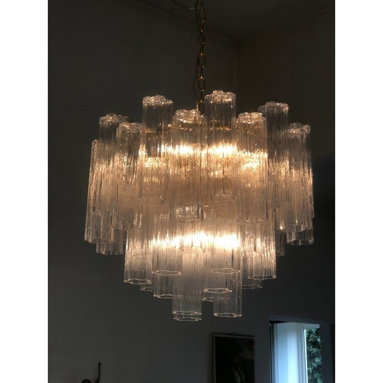 Image 1 of Murano Glass Sputnik Chandelier, Mazzega Style