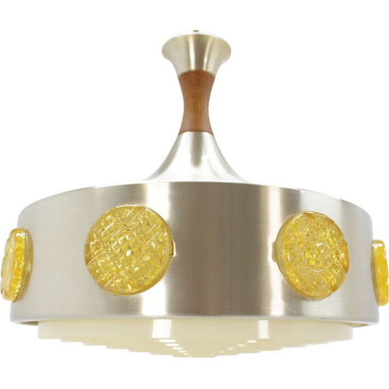 Image 1 of Vintage Danish metal pendant lamp, 1970