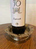 Vintage Silver-plated Wine/Champagne Bottle Holder/Coaster
