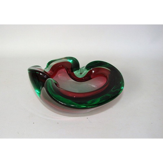 Image 1 of Vintage ashtray by Plavio Poli for Seguso Murano, 1970s