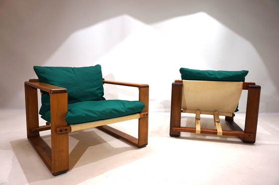 Image 1 of Set Of 2 Cubist Bauhaus Armchairs