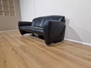 Jori JR3200 Design Sofa 3 seater Black Leather