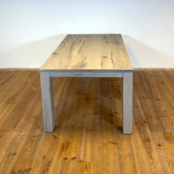 Image 1 of Extendable Oak Dining Table From Henders & Hazel