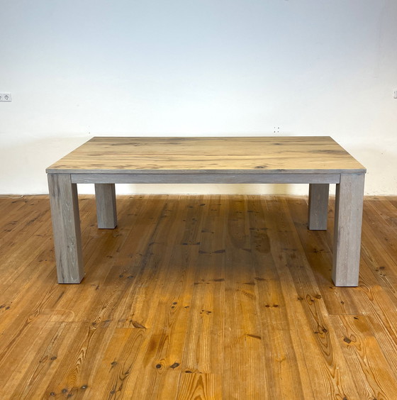 Image 1 of Extendable Oak Dining Table From Henders & Hazel