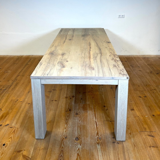 Image 1 of Extendable Oak Dining Table From Henders & Hazel