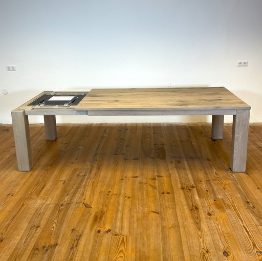 Extendable Oak Dining Table From Henders & Hazel