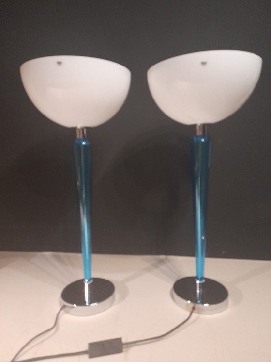 Image 1 of 2x Jeannot Cerutti lamps Coppa