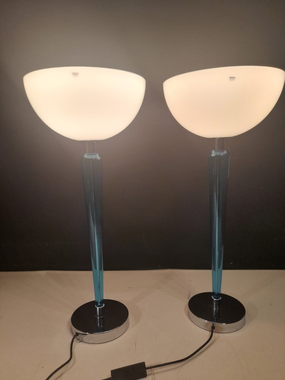 Image 1 of 2x Jeannot Cerutti lamps Coppa