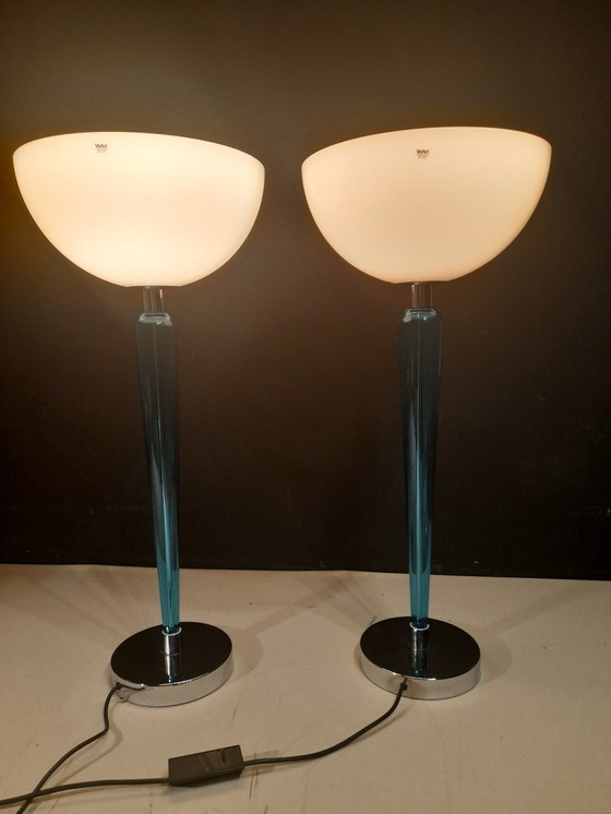 Image 1 of 2x Jeannot Cerutti lamps Coppa