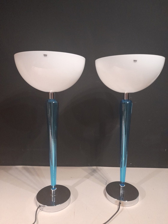 Image 1 of 2x Jeannot Cerutti lamps Coppa