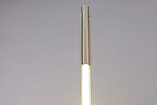 Lampadaires tubulaires industriels vintage, lot de 2