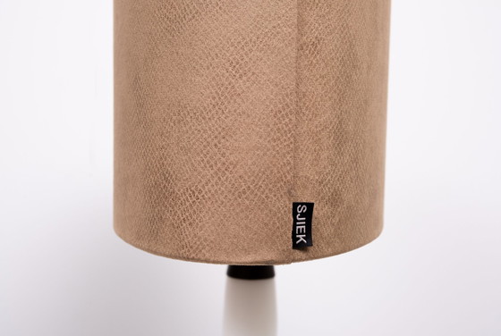 Image 1 of Kastrup Opaline Glass Table Lamps Design By Jacob Bang, 1960s Denmark