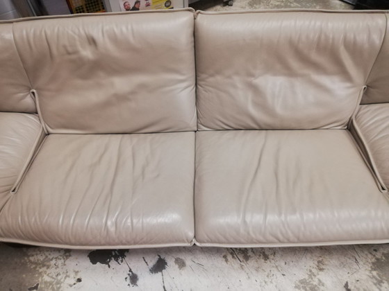 Image 1 of Leather Sofa Nicoletti Salotti