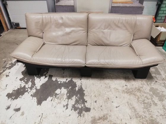 Image 1 of Leather Sofa Nicoletti Salotti