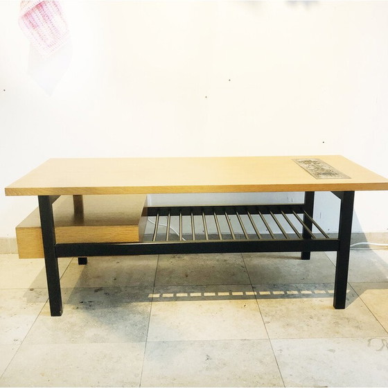 Image 1 of Vintage coffee table by Jos De Mey for Vandenberghe-Pauvers, Belgium 1960