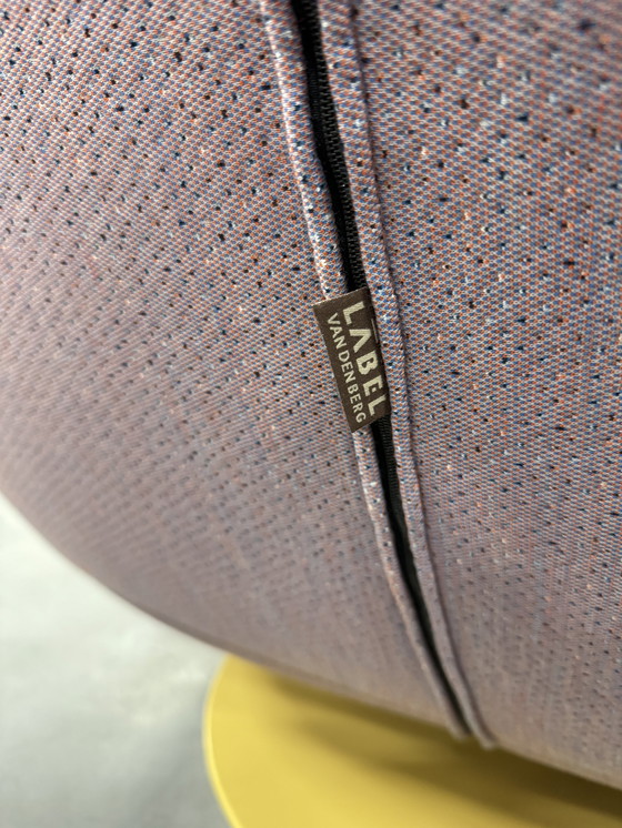 Image 1 of Label Bean Turn Armchair Lavender Fabric