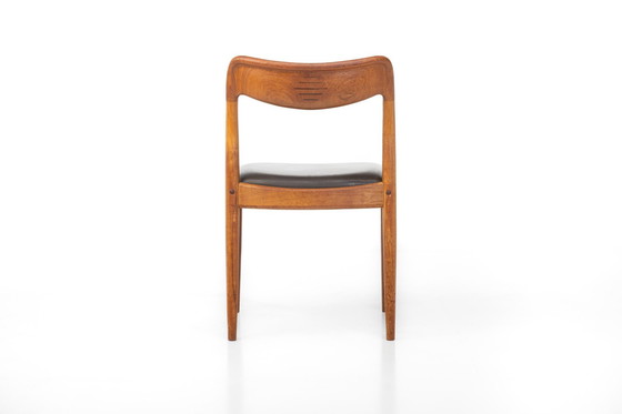 Image 1 of Dining Chairs By Johannes Andersen For Uldum Mobelfabrik, Denmark, 1960S, Set Of 6