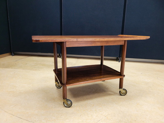 Image 1 of C.F.C Silkenborg Pallisander Serving Cart