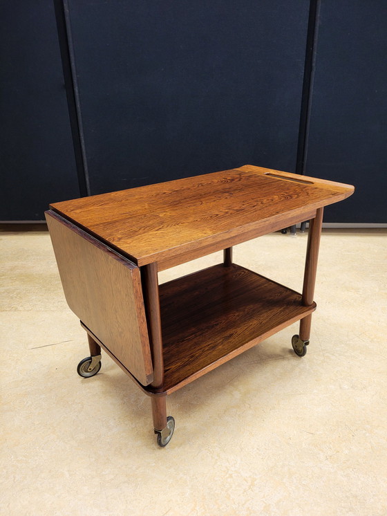 Image 1 of C.F.C Silkenborg Pallisander Serving Cart