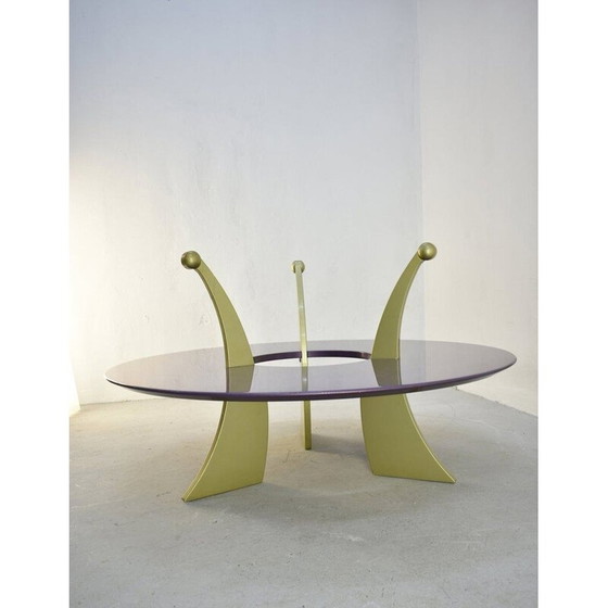 Image 1 of Vintage coffee table "orchid" by Massimo Morozzi for Archizoom, Italy 1980