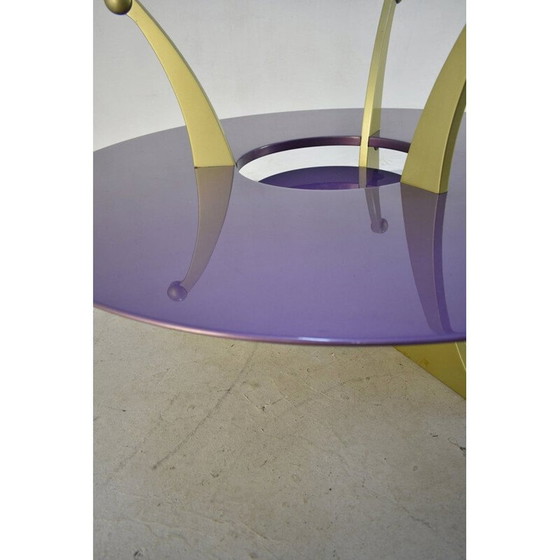 Image 1 of Vintage coffee table "orchid" by Massimo Morozzi for Archizoom, Italy 1980