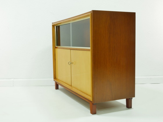 Image 1 of Vintage sideboard with display cabinet, 50s, Germany