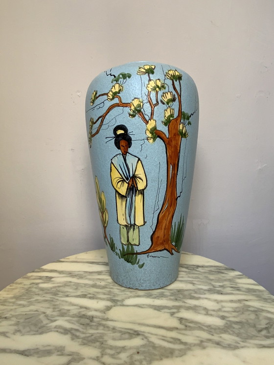 Image 1 of Scheurich ceramic floor vase