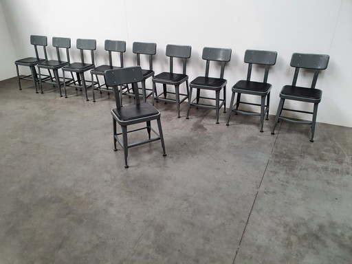 10 Dulton standard chair industrial vintage design chairs