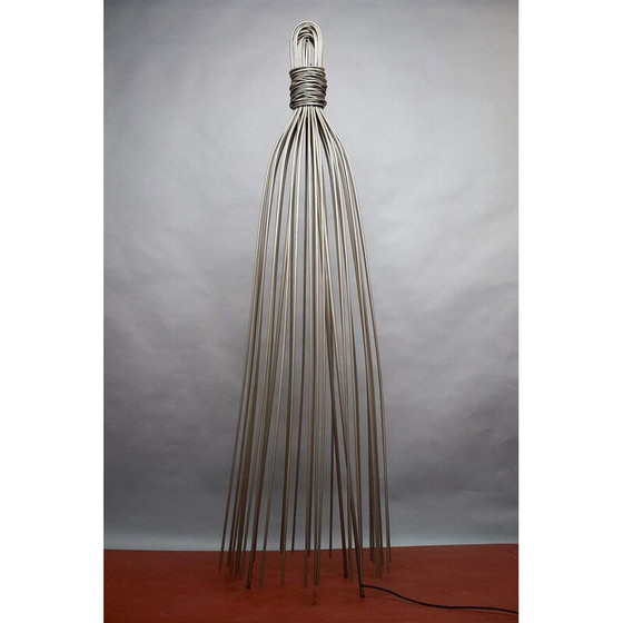 Image 1 of Vintage metal floor lamp by Hugo Terzani for Terzani, 2000