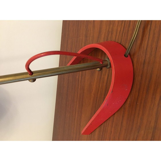 Image 1 of Vintage brass table lamp, 1950