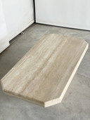 Vintage travertine coffeetable