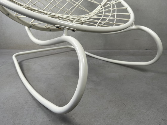 Image 1 of Sedia a dondolo vintage Niels Gammelgaard