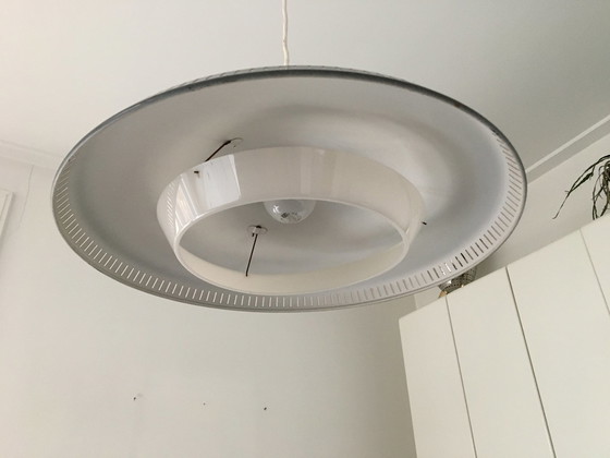 Image 1 of Philips Metal Pendant Lamp Nb 93/01 Anthracite Gray
