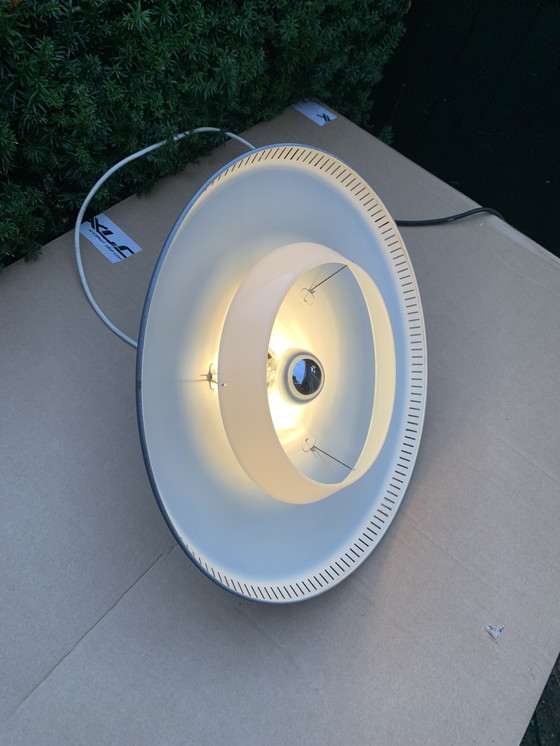 Image 1 of Philips Metal Pendant Lamp Nb 93/01 Anthracite Gray