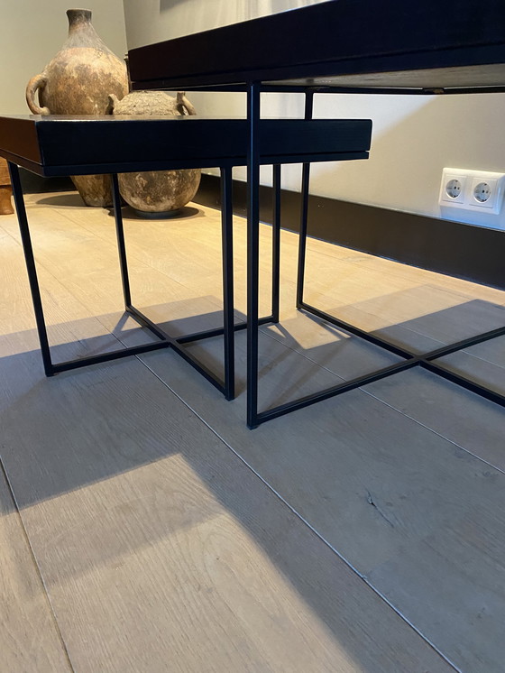 Image 1 of 2x RAW Interiors side tables