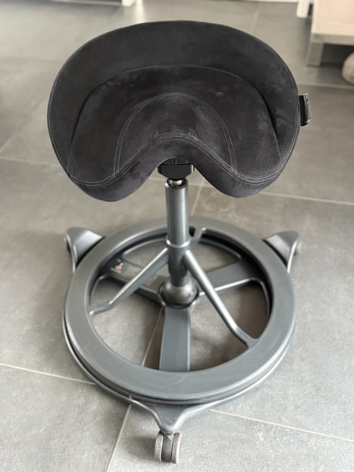 BackApp 2.0 | Ergonomic Sit-Sta Saddle Stool | Office Stool