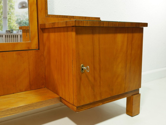 Image 1 of Vintage mirror chest of drawers, 1950s, Germany