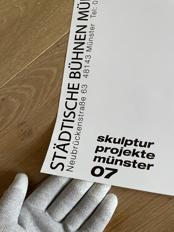 Image 1 of Elmgreen & Dragset, Skulptur Projekte Münster / Städtische Bühnen Münster (Drama Queens / Jeff Koons - Rabbitt), 2007, Printed..