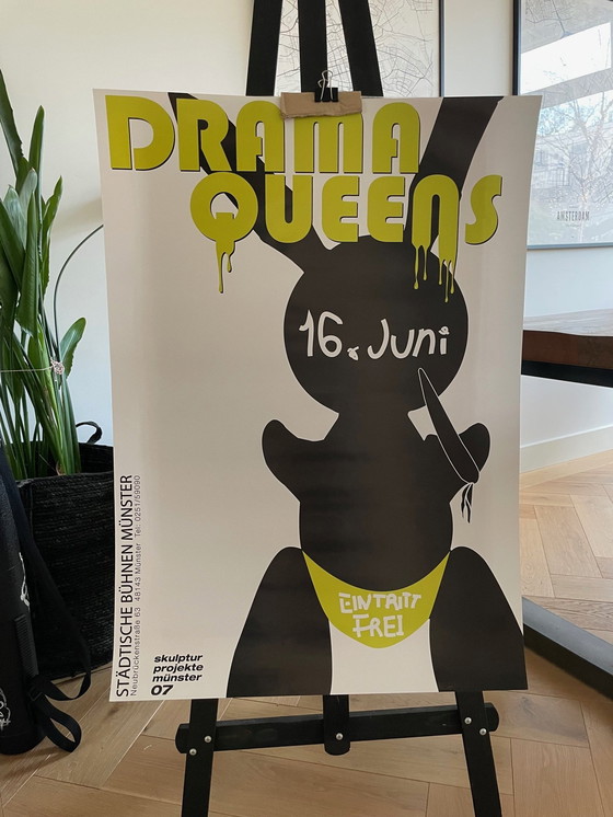 Image 1 of Elmgreen & Dragset, Skulptur Projekte Münster / Städtische Bühnen Münster (Drama Queens / Jeff Koons - Rabbitt), 2007, Printed..