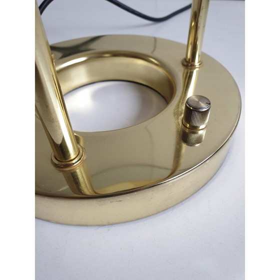 Image 1 of Vintage brass desk lamp by R. Sonneman for George Kovacs, 1980