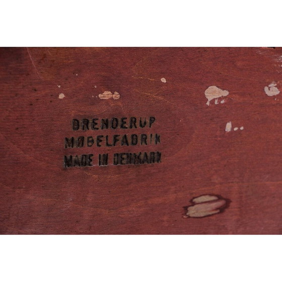 Image 1 of Vintage rosewood secretary desk by Arne Wahl Iversen for Branderup Mobelfabrik, Denmark 1960