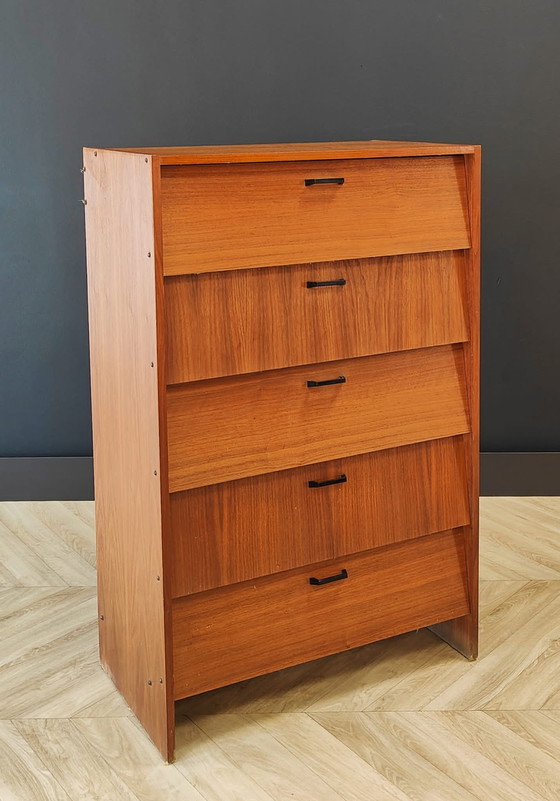 Image 1 of Mid Century Shoe Cabinet