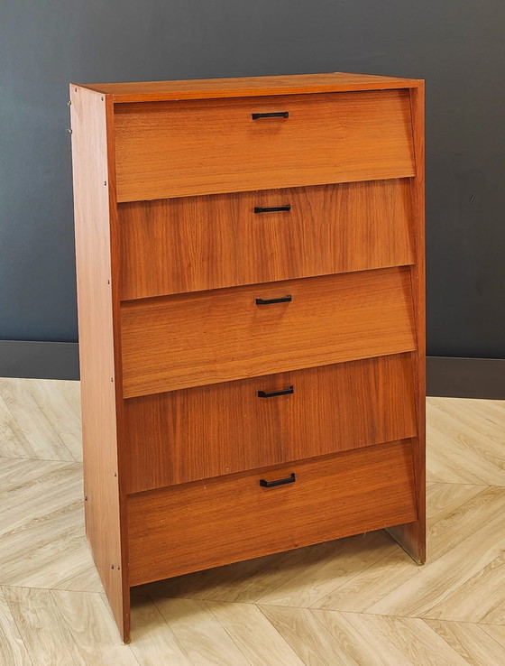 Image 1 of Mid Century Shoe Cabinet