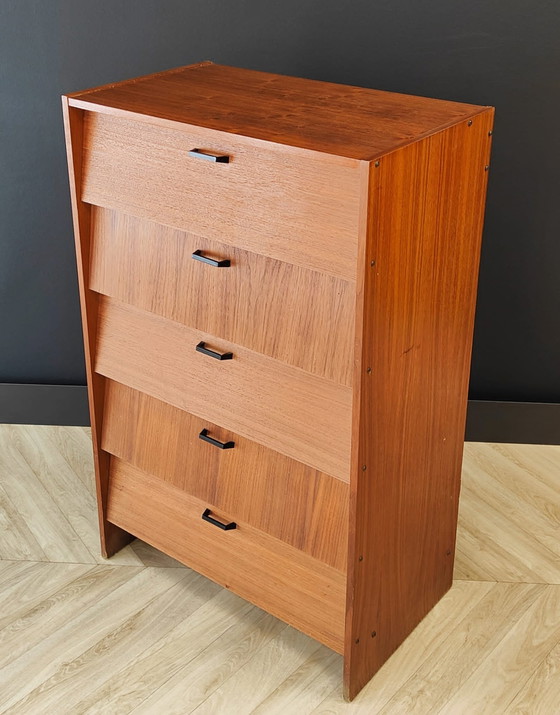 Image 1 of Mid Century Shoe Cabinet