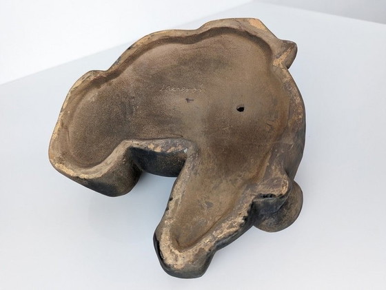 Image 1 of Animal Sculpture Resting Water Buffalo By Elena Laverón