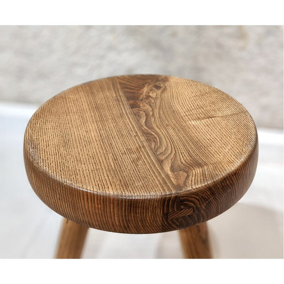 Image 1 of Vintage high stool model "Berger" by Charlotte Perriand, 1960