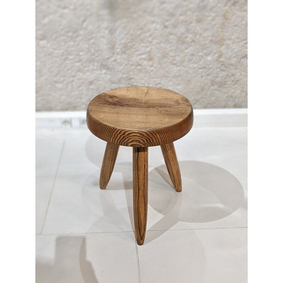 Image 1 of Vintage high stool model "Berger" by Charlotte Perriand, 1960