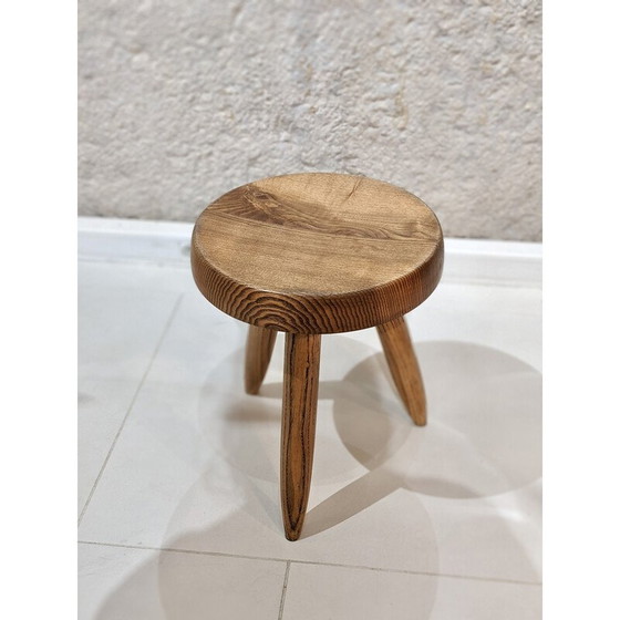 Image 1 of Vintage high stool model "Berger" by Charlotte Perriand, 1960